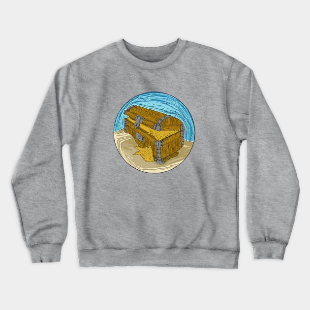 treasure chest Crewneck Sweatshirt by saitken